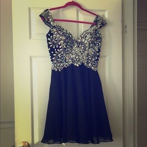 Dancing queen black off the shoulder dress